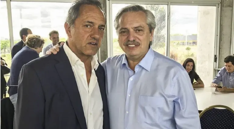 Scioli: "Veo un Presidente que se ha puesto una Argentina al hombro"