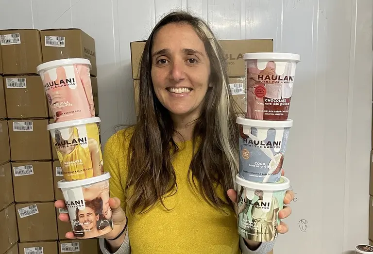 Una crisis personal la llevó a reinventar uno de los dulces más preciados: así creó el "helado detox"