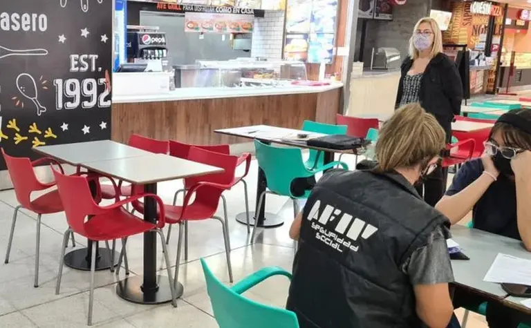 AFIP | Aportes laborales: detectan irregularidades en el 70% de los empleados relevados en el sector gastronómico