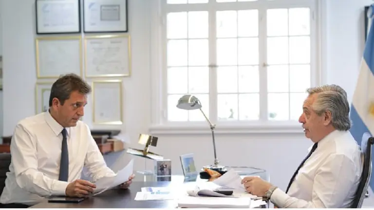 Sergio Massa se reunió con Alberto Fernández en Olivos: "El miércoles vamos a anunciar un conjunto de medidas"