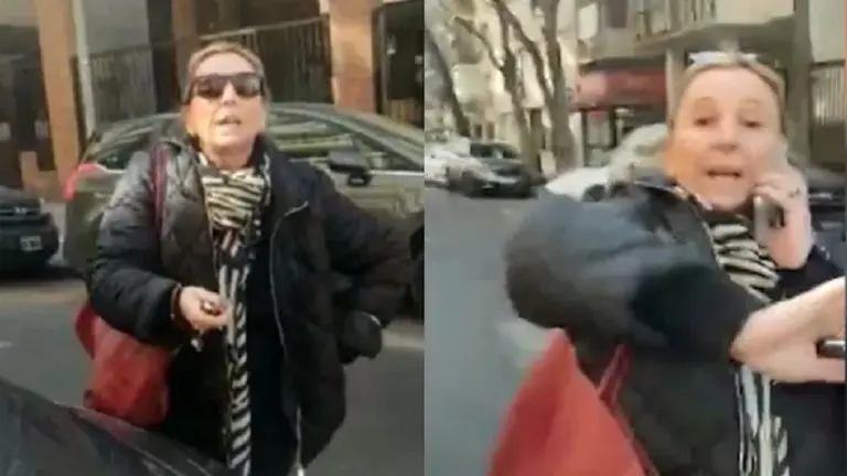 La mujer que estacionó mal y atacó al portero tenía el registro vencido: qué pasará ahora con su licencia