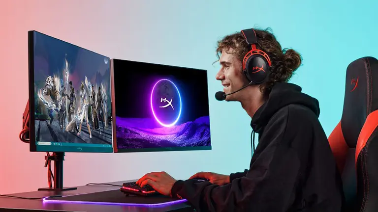 Novedad para gamers: HyperX lanza sus monitores Armada, los primeros con soporte y brazo ergonómico incluidos