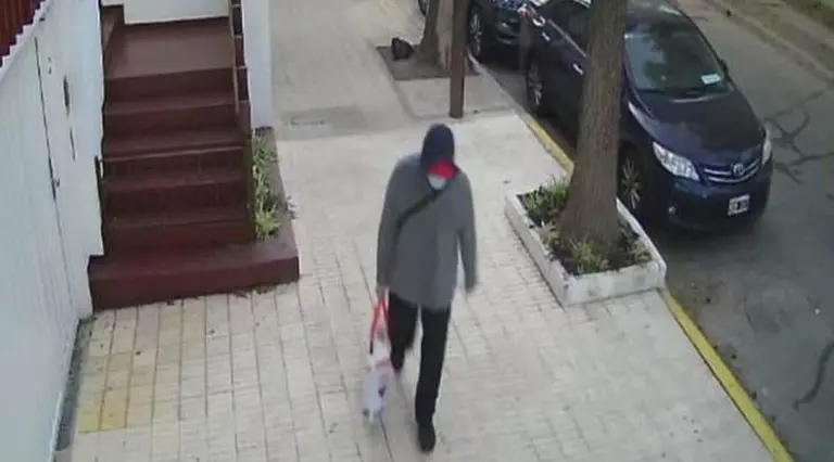 Este video fue la prueba para detener al hijo del matrimonio asesinado en Vicente López