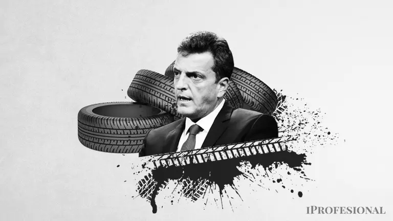 Crisis del neumático pone en alerta al kirchnerismo y abre fisura interna: ¿Massa impulsará un "ancla salarial"?