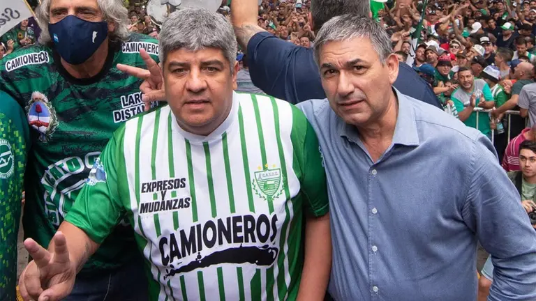 Pablo Moyano y Juan Chulich.