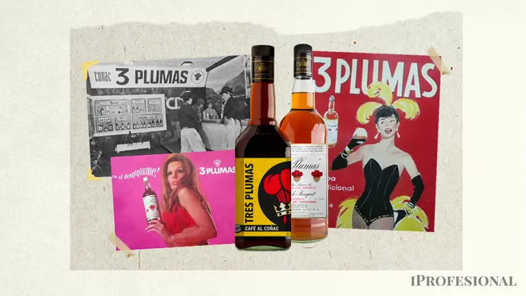 Tres Plumas: la asombrosa historia del clásico coñac argentino que evolucionó a lo largo de 100 años