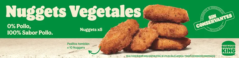 Revolución veggie en la comida rápida: Burger King lanza otro clásico en versión 100% vegetal