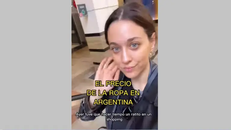 Se espantó por los precios de la ropa en un shopping de Argentina: "¿Quién la puede comprar?"