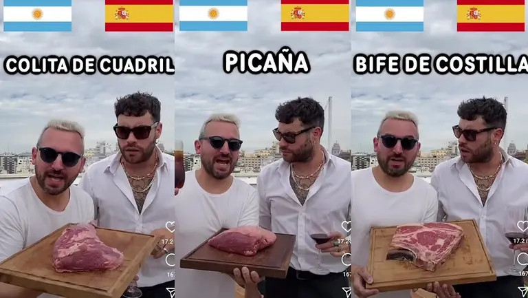 "¿Entraña o diafragma?": comparó cómo llaman en España a los cortes de carne y se volvió viral