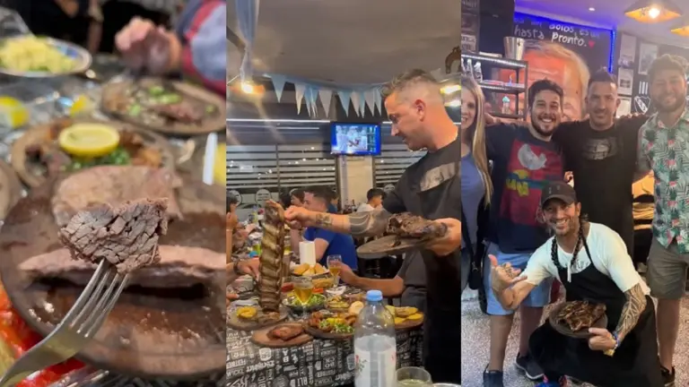 Fue a una parrilla libre de barrio y no podía creer la calidad del asado: "La experiencia es una locura"