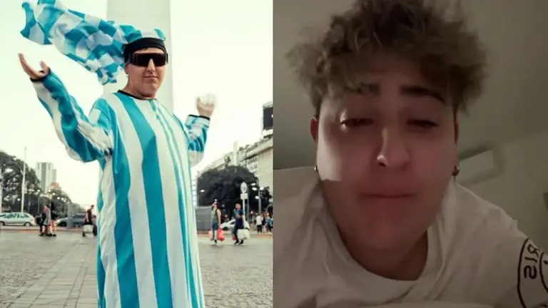 VIDEO | Mundial Qatar 2022: el llanto de Chapu Martínez luego de recibir amenazas tras la derrota de Argentina