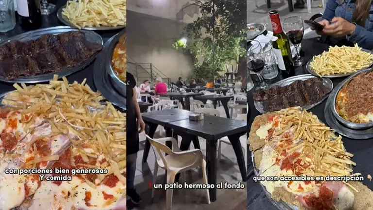 Reveló un bodegón barato ubicado en pleno Palermo, con comida casera y porciones generosas