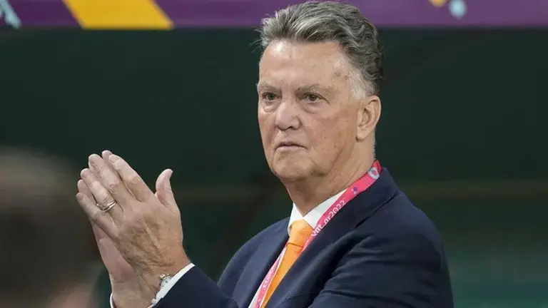 Van Gaal lanzó una frase picante, a días del cruce con Argentina