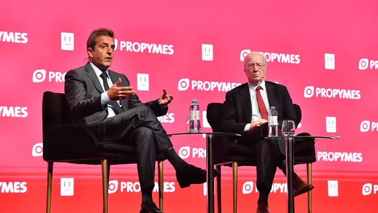 Sergio Massa, optimista: "Vamos a crecer 5 puntos por encima del PBI este año"
