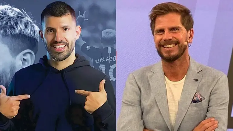 "No me digas": el tenso intercambio entre Agüero y Vignolo antes de jugar un partido amistoso