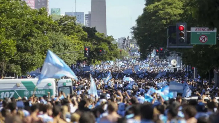Conocé el recorrido que hará la Selección desde Ezeiza hasta la Ciudad de Buenos Aires