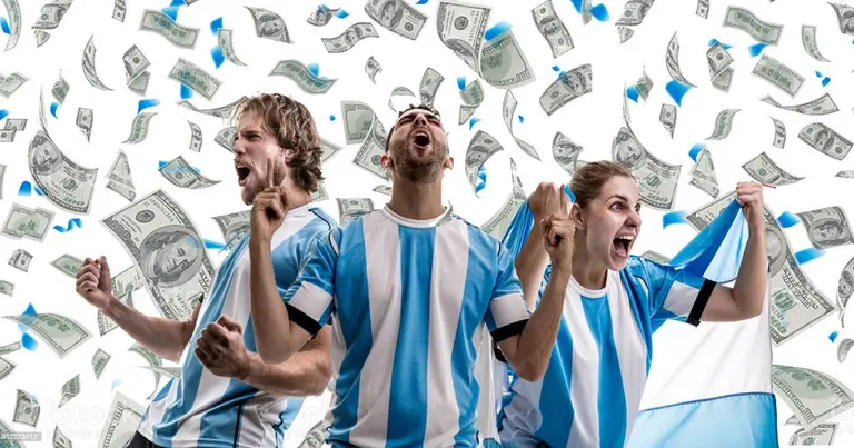 El país de fiesta con Messi y la copa, una fintech regala hasta $2.000.000 a sus usuarios