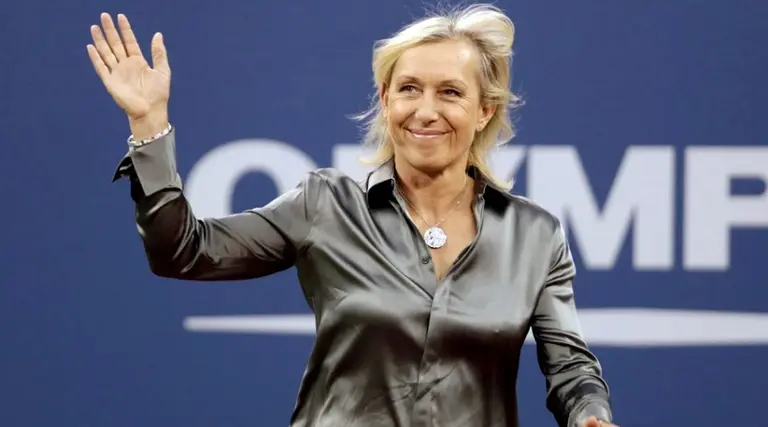 "Será difícil, pero lucharé": la leyenda del tenis Martina Navratilova anunció que padece cáncer