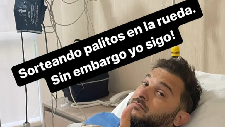 Internaron a Diego Brancatelli y fue tratado con morfina: el motivo