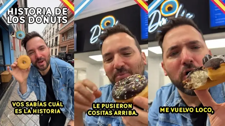 Las donas no se crearon en Estados Unidos: un argentino contó su verdadero origen y se hizo viral
