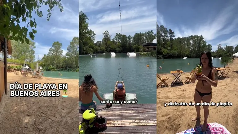 Encontró una playa "secreta" en Pilar, donde podés poner los pies en la arena a 1 hora de la Ciudad