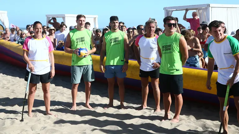 Clínicas deportivas con figuras olímpicas en Pinamar