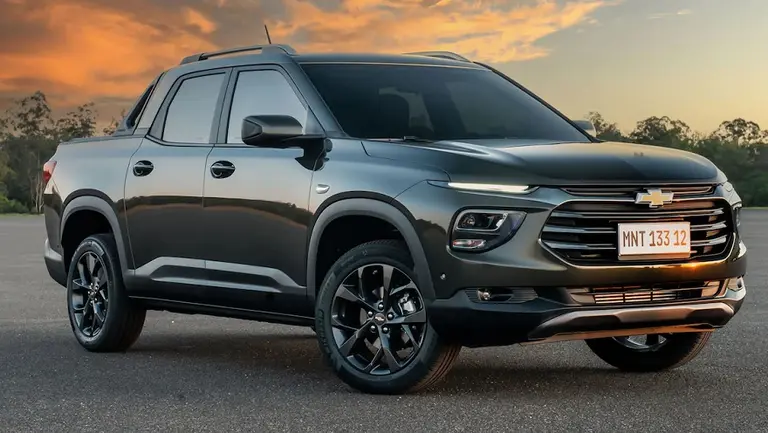 Así es la nueva camioneta Chevrolet Montana, que llega para competir contra la Fiat Toro