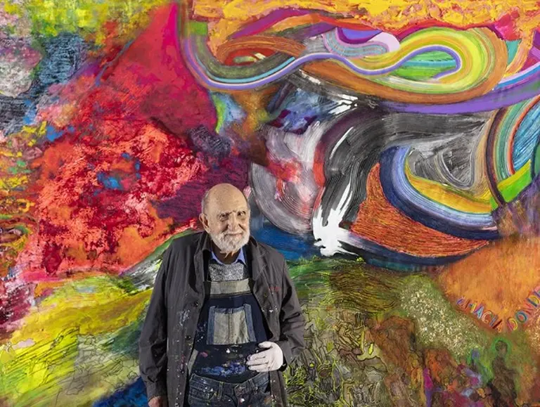 Banco Macro presenta "El centro de la Cuestión", del artista Luis Felipe Noé