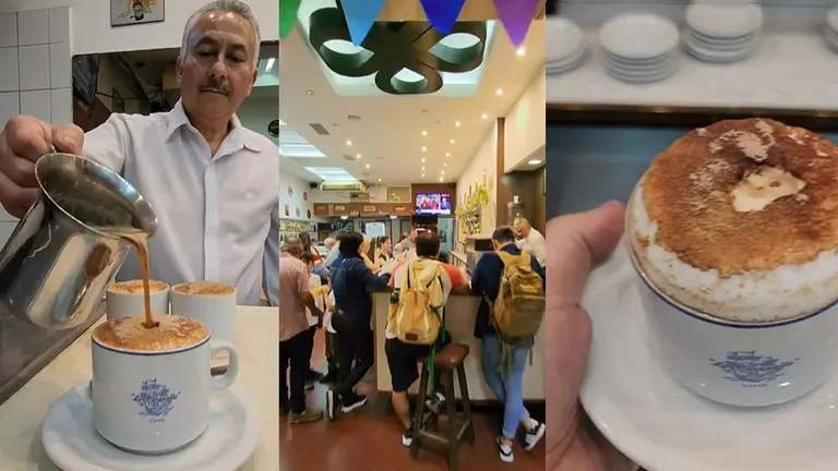 Reveló en qué bar podés tomar el mejor café capuccino de Buenos Aires