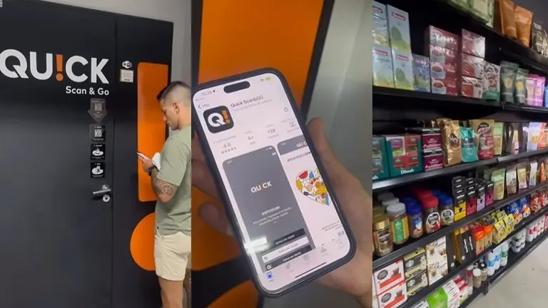 Instalaron un supermercado en su edificio de Puerto Madero: no tiene empleados y está abierto 24 horas