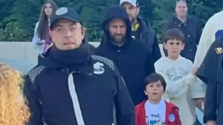 VIDEO | Revolución por Messi en Euro Disney: quiso camuflarse con su familia, pero lo descubrieron