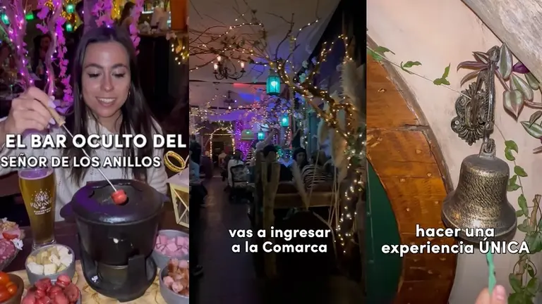 El bar escondido en Buenos Aires que está inspirado en El Señor de los Anillos: solo entrás con contraseña