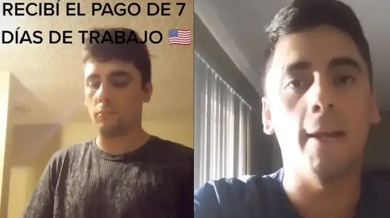 Argentino contó cuánto gana por semana en Estados Unidos