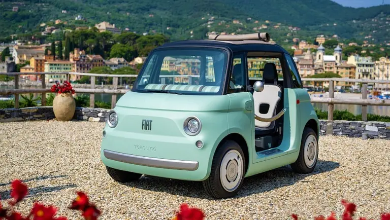Así es el nuevo Topolino, el auto que resucitó Fiat 100% eléctrico