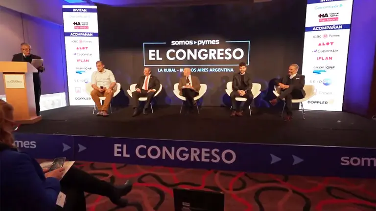 El mundo empresarial tiene una nueva cita en La Rural: se celebra la cuarta edición del congreso nacional Pyme