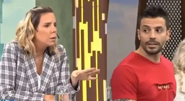 VIDEO | Fuerte  cruce entre Ulises Jaitt y Tatiana Schapiro: el hermano de Natacha abandonó el estudio