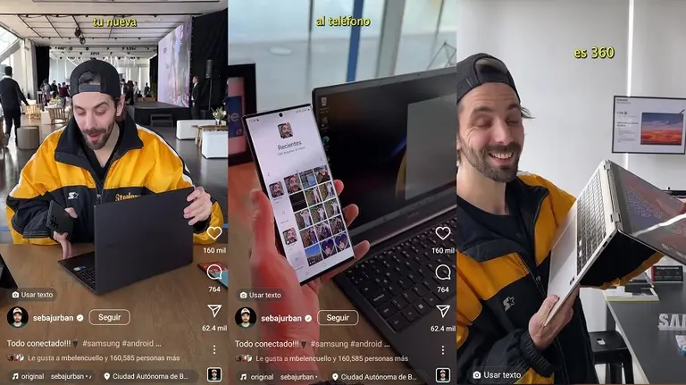 ¿Tenés un celular Samsung?: mirá la función oculta que podés usar con las nuevas notebooks Galaxy Book3