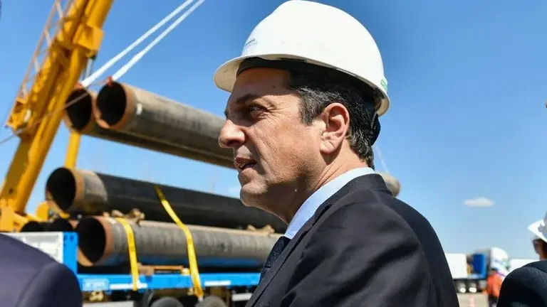 Massa agradeció a Cristina Kirchner por recuperar YPF y al presidente por continuar con la obra pese al rechazo del FMI