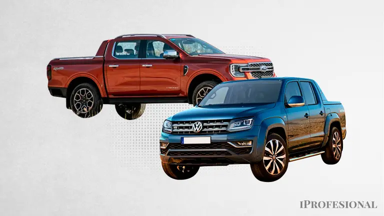 VW Amarok vs Ford Ranger: ¿cuál de las dos camionetas con motor V6 conviene comprar?