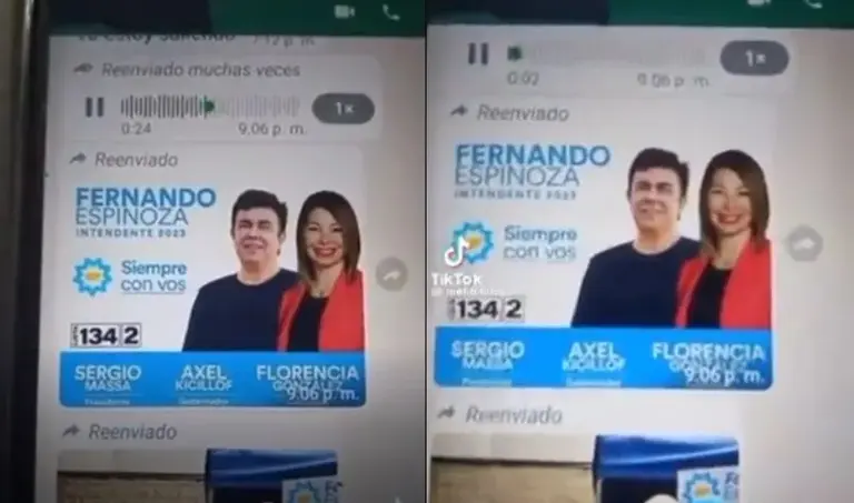 "Pobres de mierda, que coman tortitas de barro por votar a Milei": polémico audio de una candidata a concejal