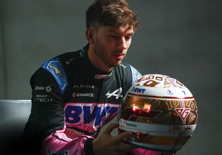 Binance anuncia un concurso de diseño de cascos en colaboración con el piloto de Alpine F1 Pierre Gasly