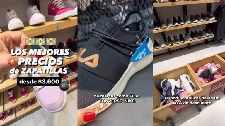 Reveló el outlet para comprar zapatillas baratas de primera marca para toda la familia y desde $3.600