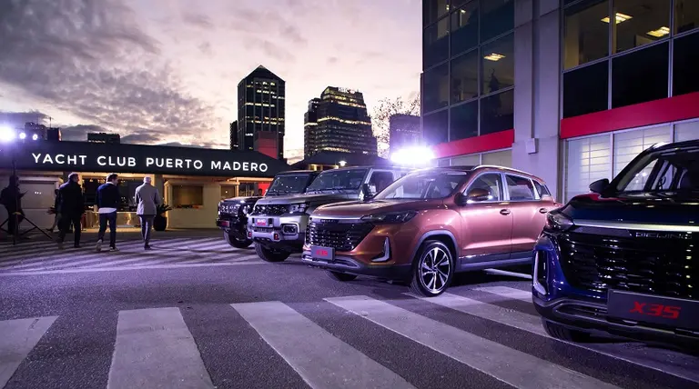 Con nuevos SUV y todoterreno, Baic arranca una nueva etapa en Argentina