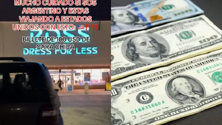 Argentino quiso pagar con 100 dólares "cara chica" en Estados Unidos y esto fue lo que pasó