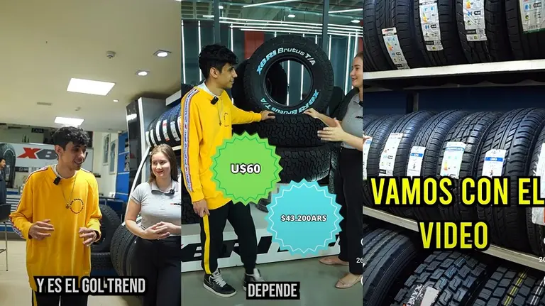 Se asombró por lo barato que están los neumáticos para autos y camionetas en Paraguay