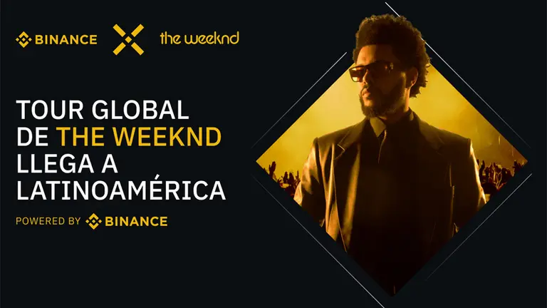La gira mundial de The Weeknd y Binance llega a Latinoamérica con experiencias únicas para los fans