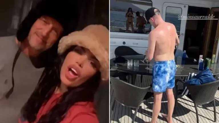 Insaurralde, desencajado y a los gritos contra Clerici: trascendió qué le habría dicho tras difundir las fotos del yate