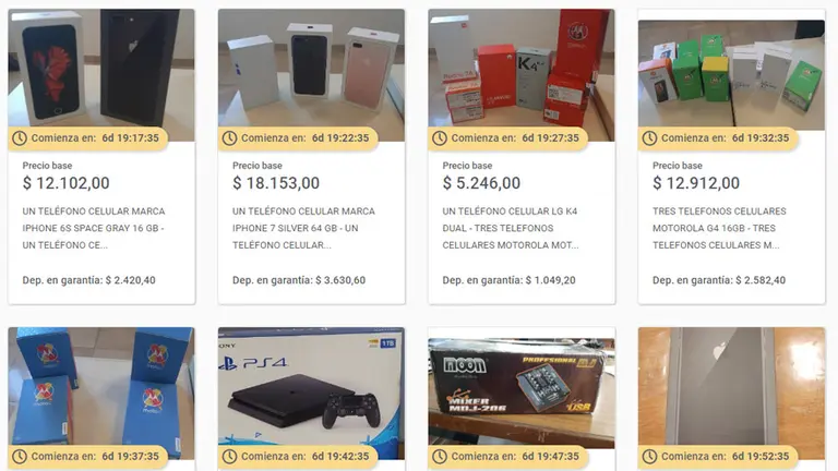 Agenda de las próximas subastas online en Banco Ciudad