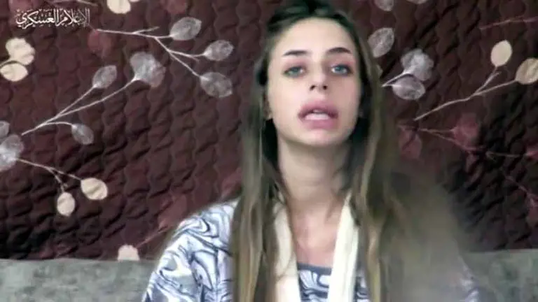 Hamas publicó un video de una rehén israelí como primera prueba de vida