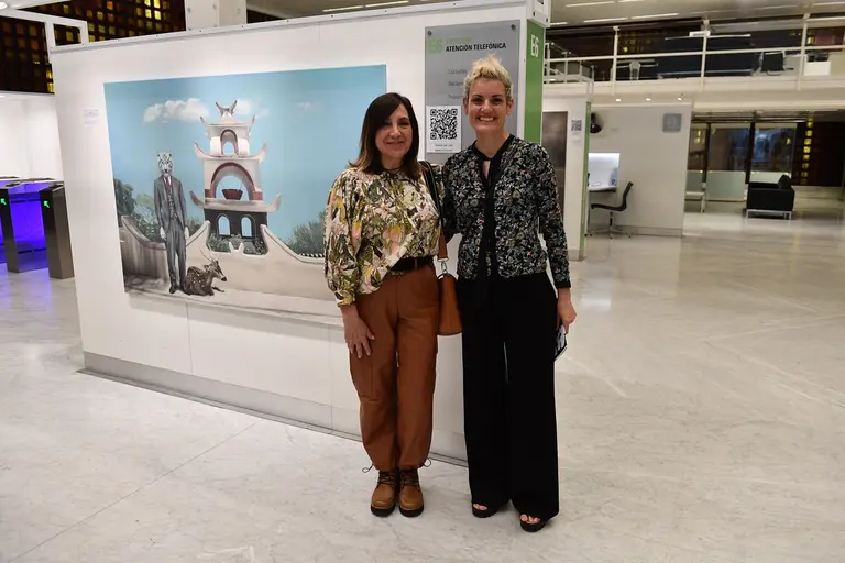 Abril Barrado y Gisela Banzer: muestra de arte "Antropomorfos"